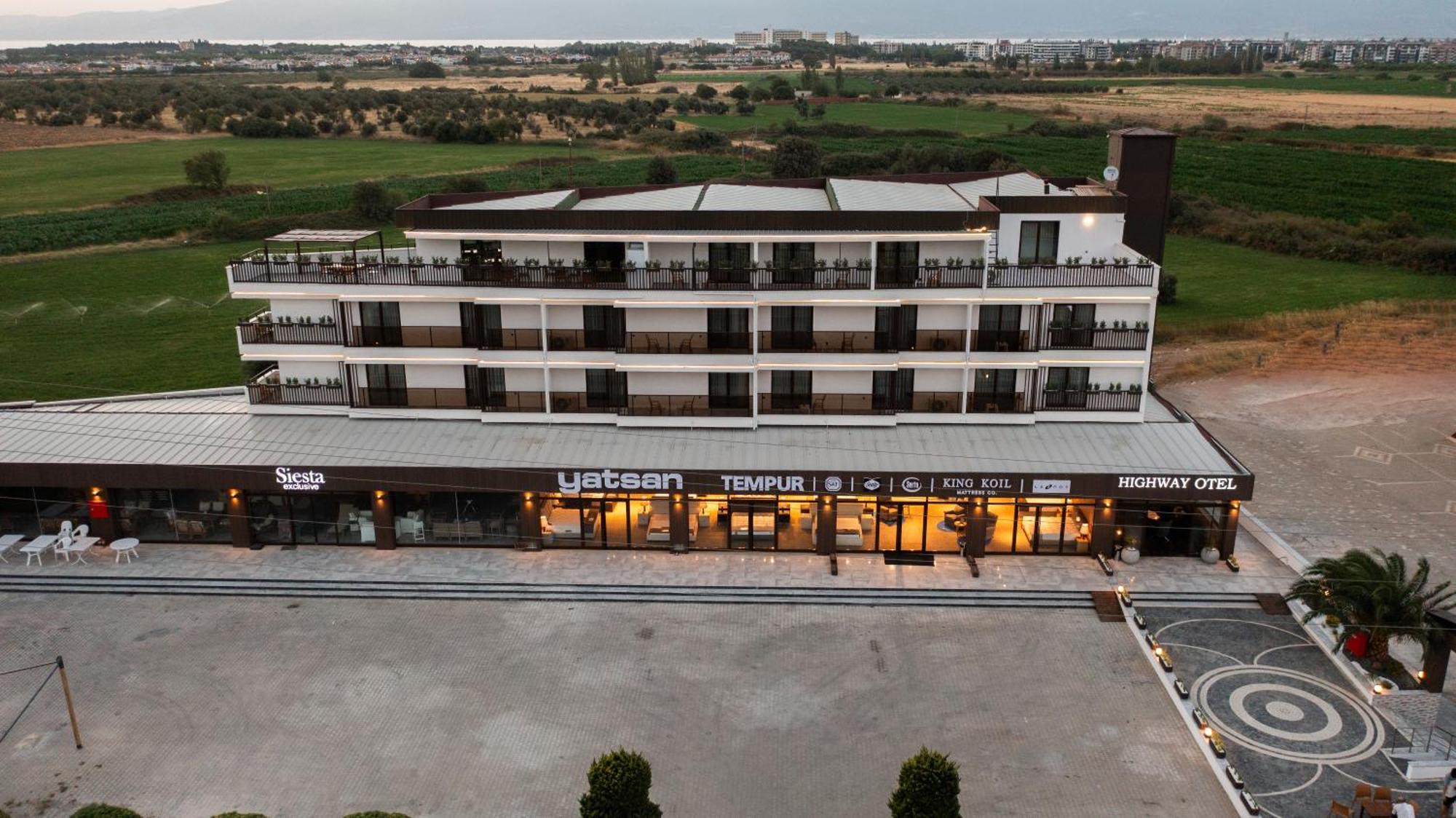 E87 Highway Otel Ören Exterior foto